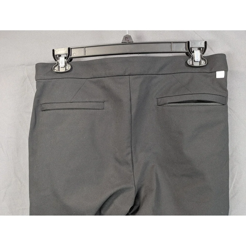 Ministry of Supply Kinetic Trousers Black Technical Stretch Pants Size 34 Inseam
